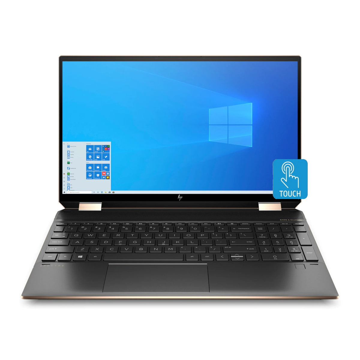 HP Spectre x360 15.6" 4K UHD Touch Convertible Laptop, Intel Core i7-1165G7, 16GB RAM, 512GB SSD (Certified Refurbished)