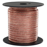 Knox Gear 16AWG Speaker Wire (100') and Gold Plated Speaker Banana Plugs (5 Pairs) Kit