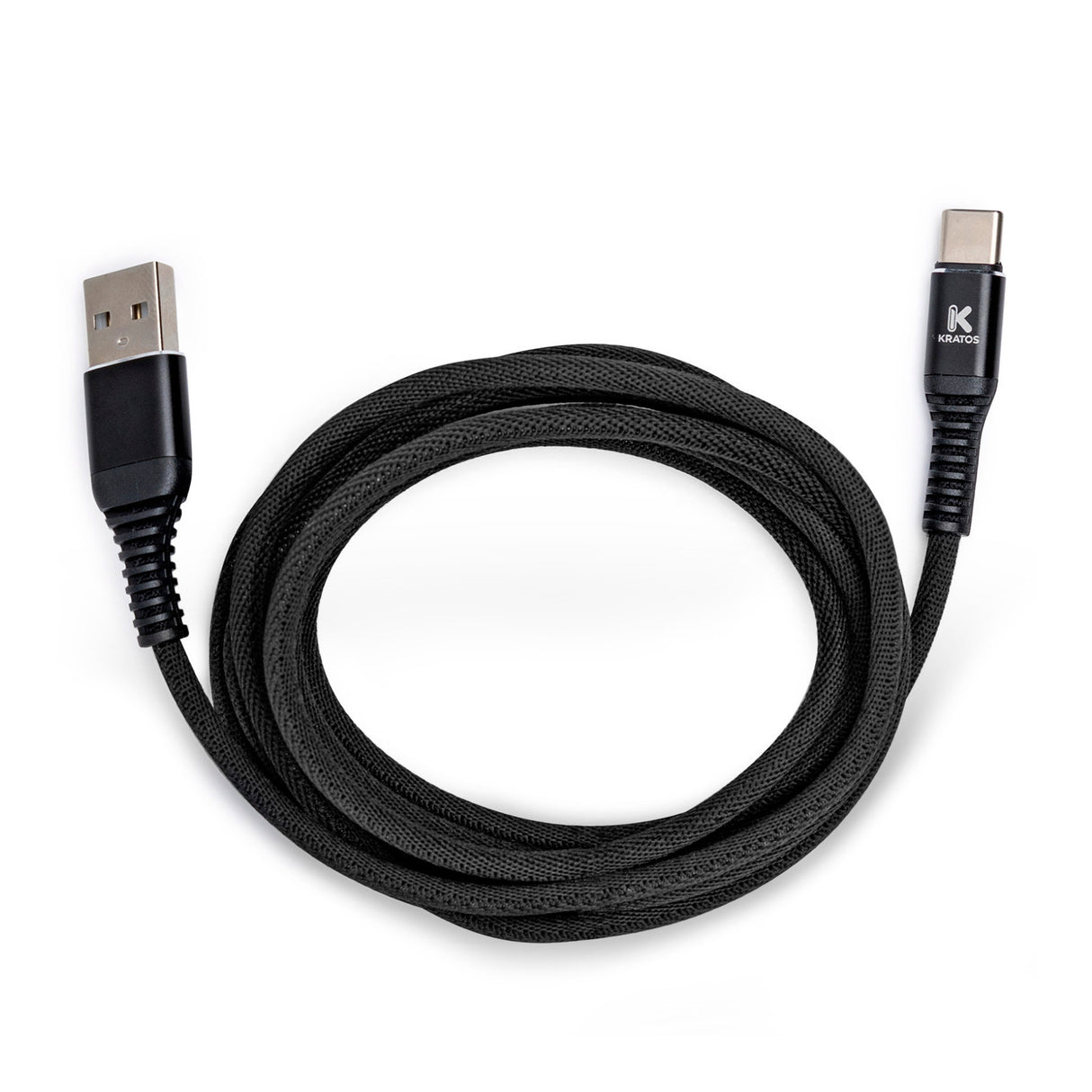 Kratos Power 45W 2-Port Digital Display USB-A 45W QC3.0 & Type-C PD3.0 Car Charger with USB-C Cable