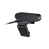 Logitech Brio Ultra HD Webcam with Knox Gear Selfie Ring Light and 4-Port USB Hub Bundle