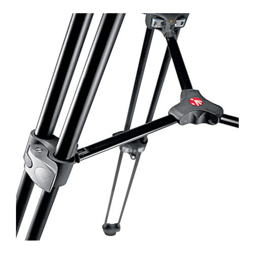 Manfrotto MVT502AM Video Tripod with Telescopic Twin Legs (Black)