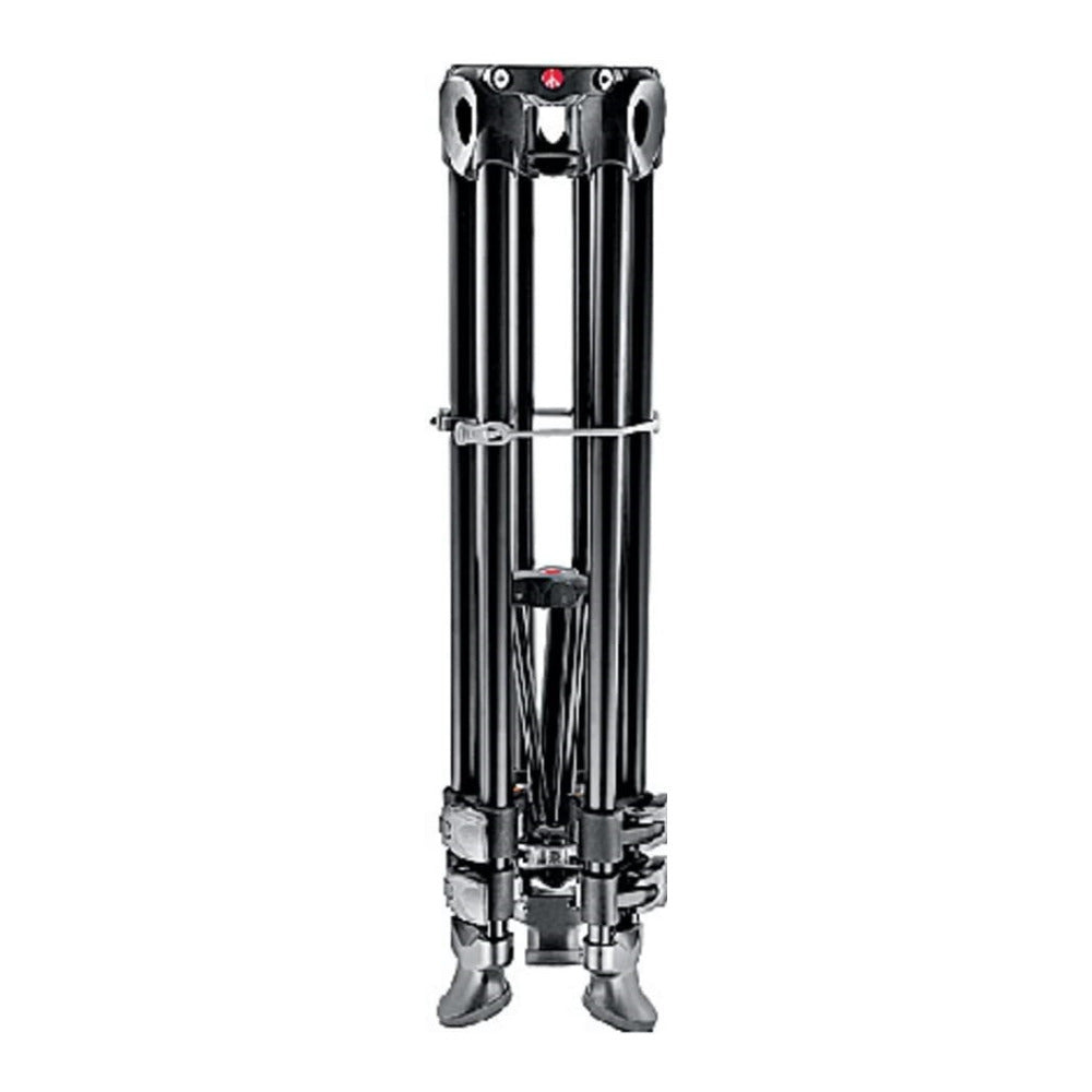 Manfrotto MVT502AM Video Tripod with Telescopic Twin Legs (Black)