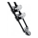 Manfrotto MVT502AM Video Tripod with Telescopic Twin Legs (Black)