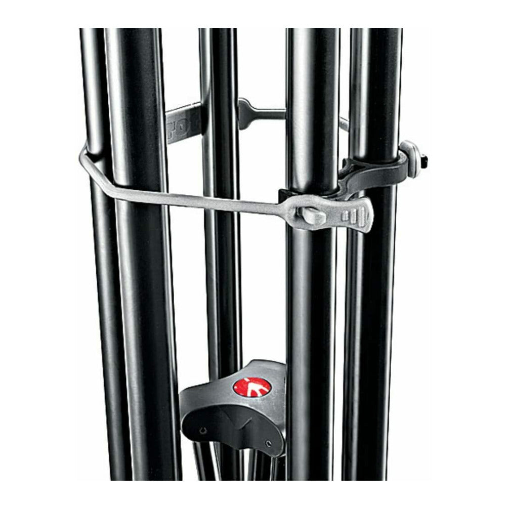 Manfrotto MVT502AM Video Tripod with Telescopic Twin Legs (Black)