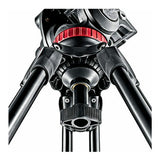 Manfrotto MVT502AM Video Tripod with Telescopic Twin Legs (Black) (Open Box)