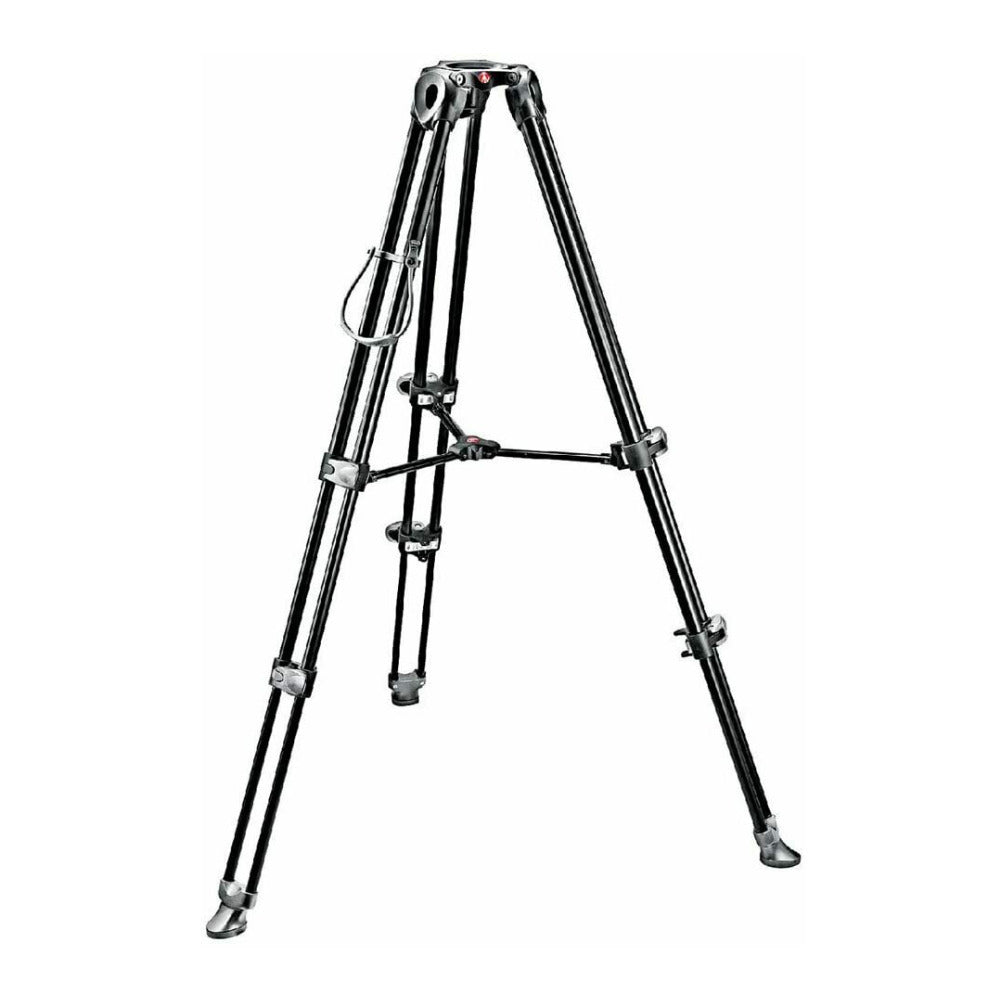 Manfrotto MVT502AM Video Tripod with Telescopic Twin Legs (Black) (Open Box)