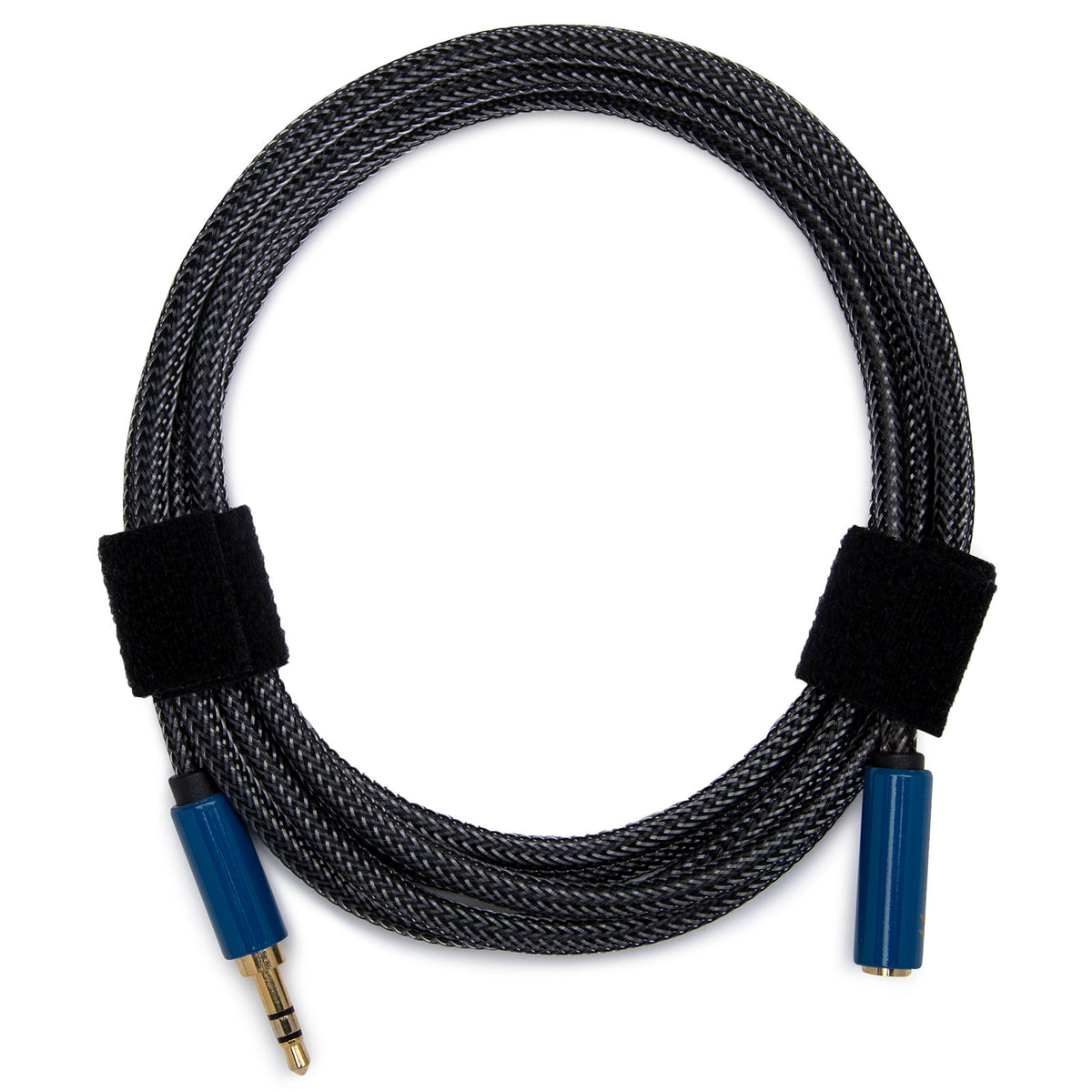 Knox Gear Nylon Braided 3.5mm Male-Female Audio Extension Adapter Cable (6-Feet)