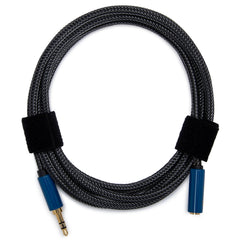 Knox Gear Nylon Braided 3.5mm Male-Female Audio Extension Adapter Cable (6-Feet)