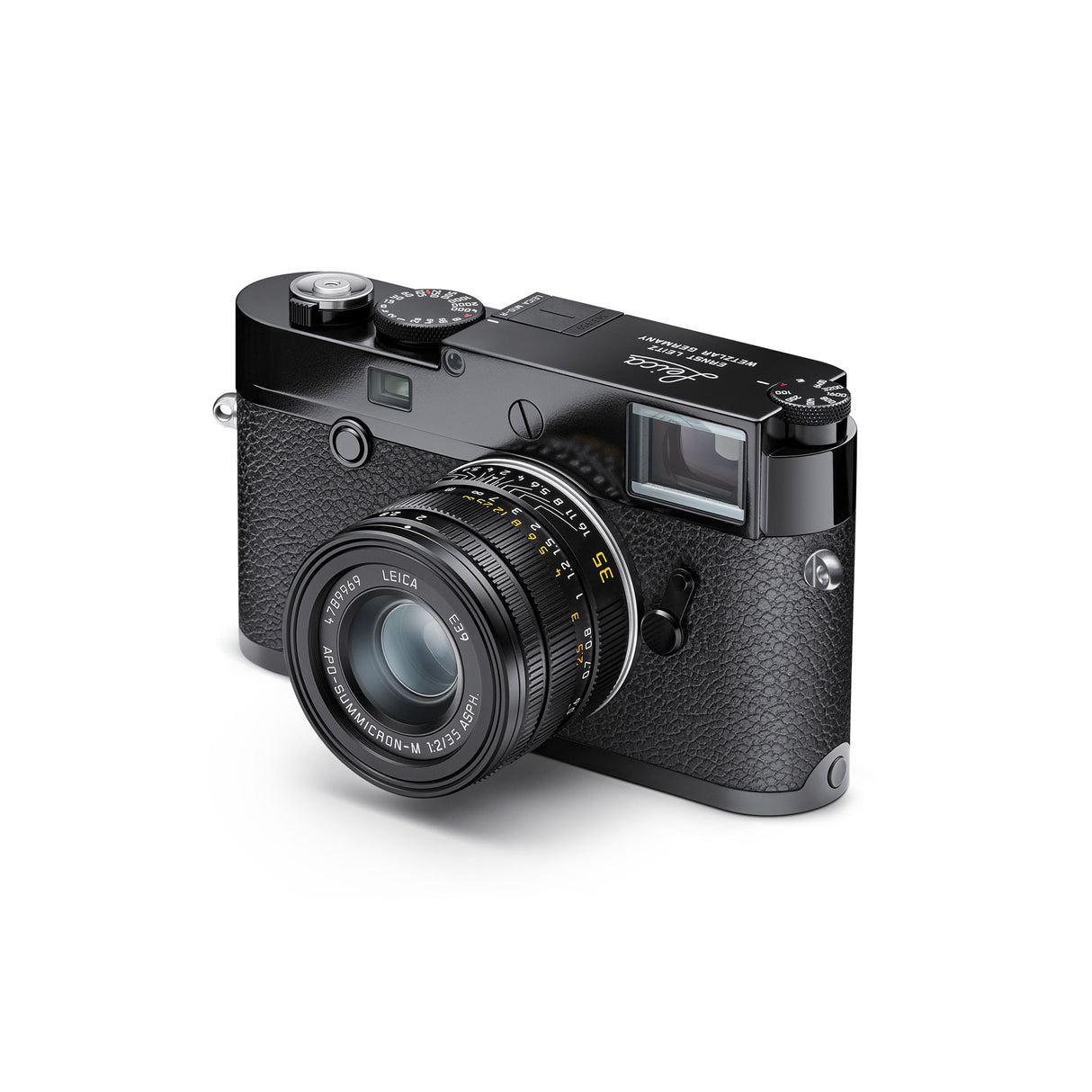 Leica M10-R Digital Rangefinder Camera (Black Paint Finish)