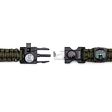 Spyderco Rescue 3 Lightweight Folding Knife with Multi-Tool Paracord Bracelet