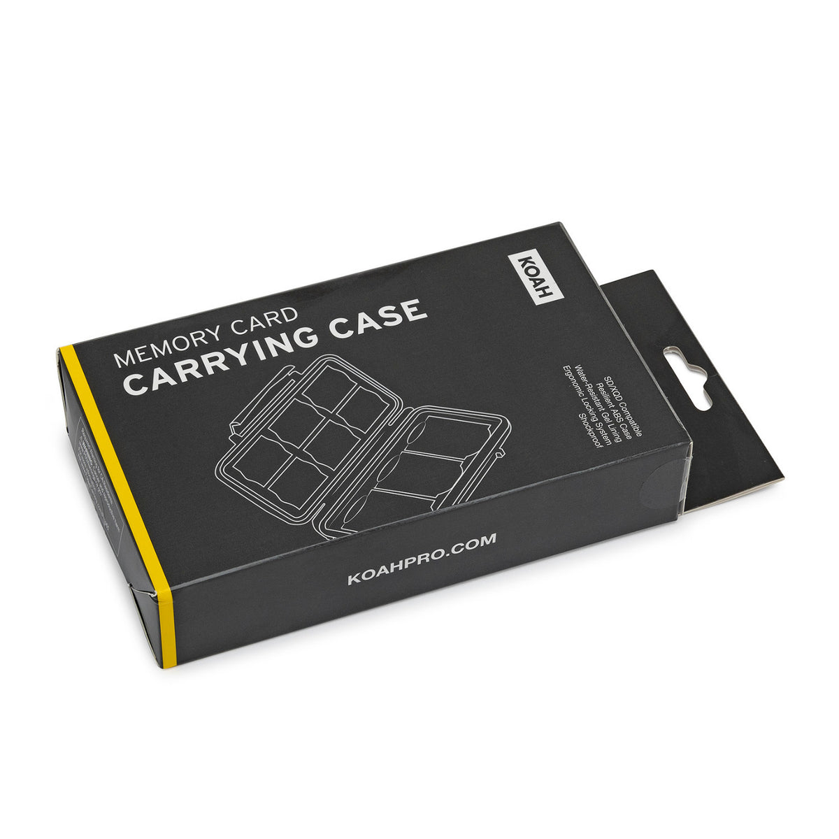 Koah Pro  2-in-1 Aluminum Shell Card Reader & Rugged Memory Card Storage Case (Open Box)