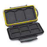 Koah Pro  2-in-1 Aluminum Shell Card Reader & Rugged Memory Card Storage Case (Open Box)