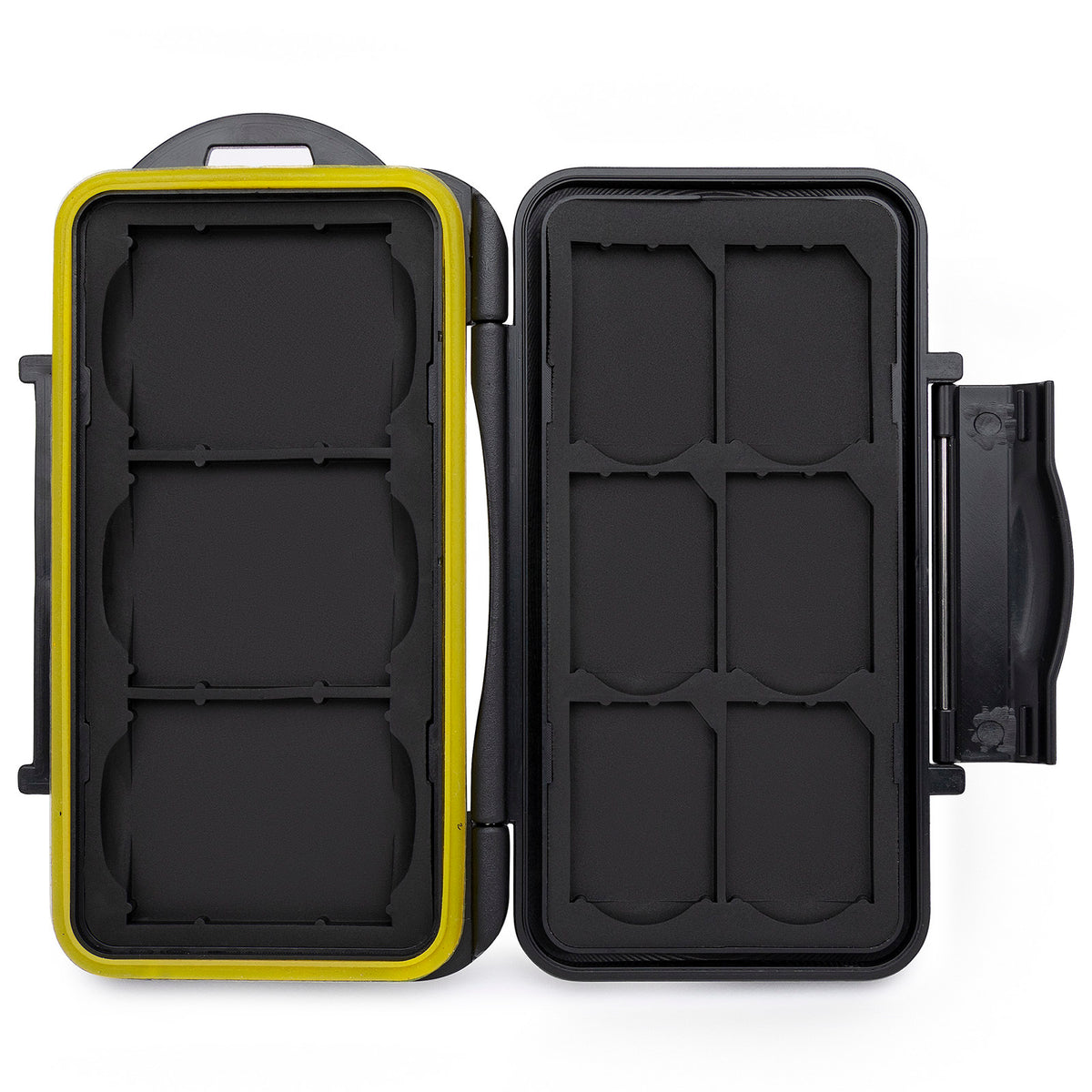 Koah Pro  2-in-1 Aluminum Shell Card Reader & Rugged Memory Card Storage Case (Open Box)