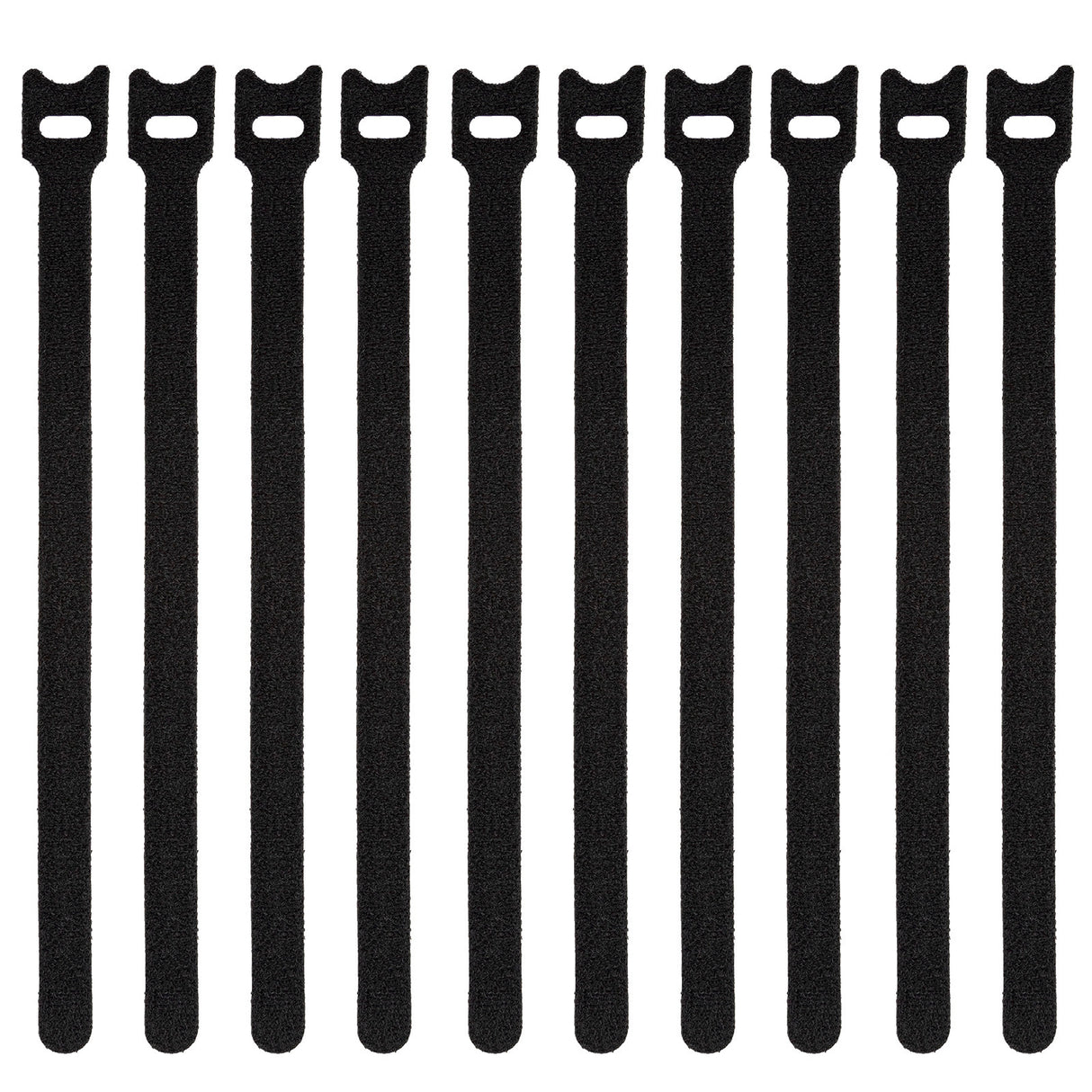 Focus Camera Hook-and-Loop Fastening Cable Ties (9-Inch x 1/2-Inch, 10-Pack)