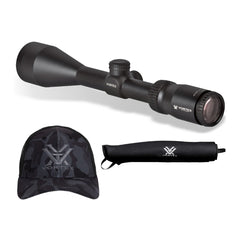 Vortex Crossfire II 3-9x50 Riflescope (Dead-Hold BDC MOA Reticle) with Sure Fit Cover and Cap