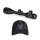 Vortex Crossfire II 6-18x44 AO Riflescope (V-Brite MOA Reticle) and Vortex Cap