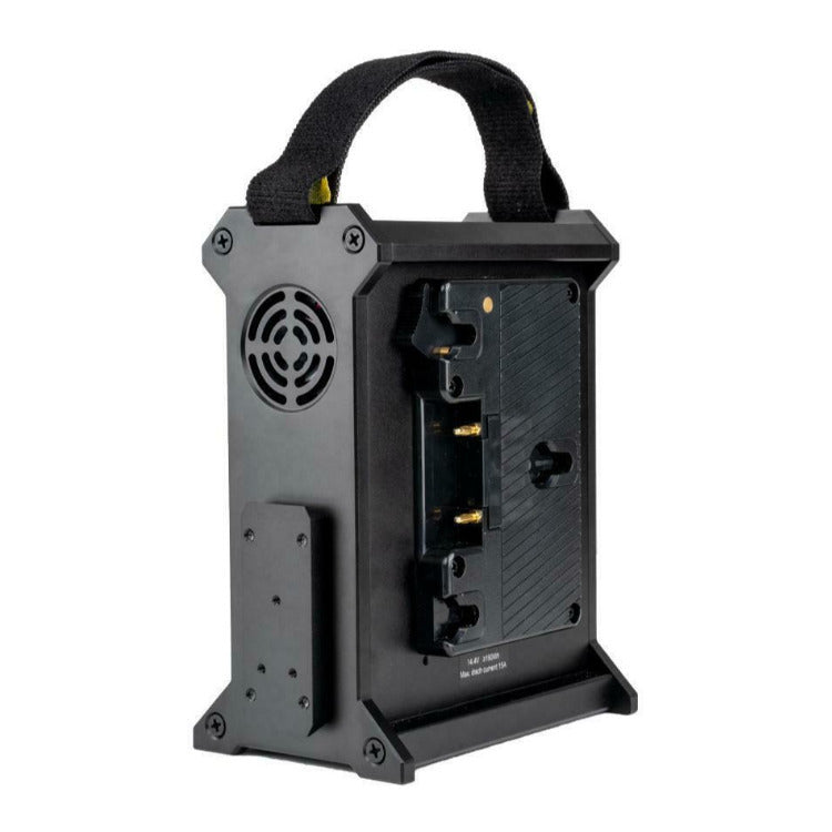 Aputure 2-Bay Battery Power Station (Gold Mount)
