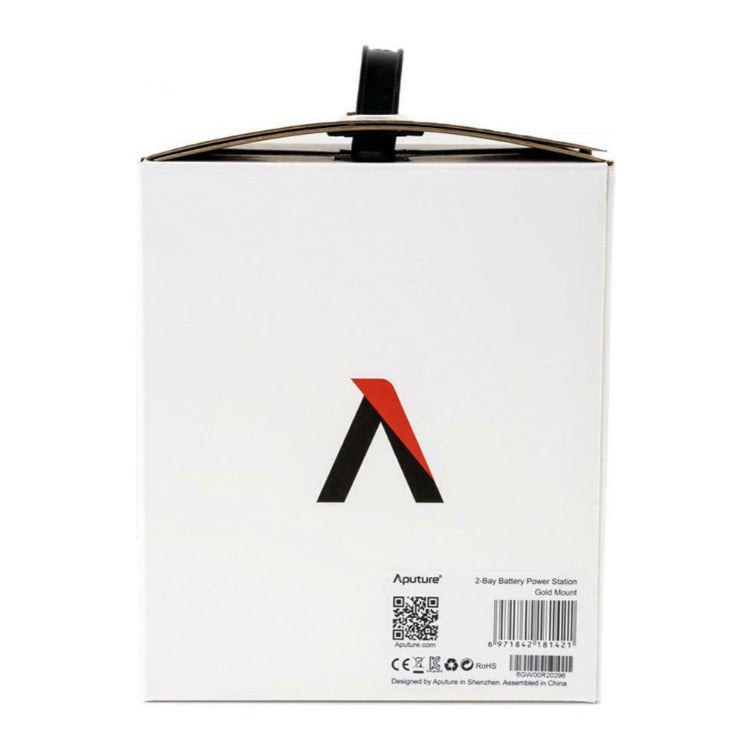 Aputure 2-Bay Battery Power Station (Gold Mount)