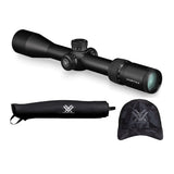 Vortex Diamondback Tactical 4-16x44 Riflescope (EBR-2C MOA Reticle) with Cover Bundle