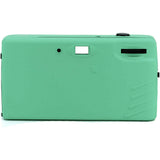 YASHICA MF-1 Snapshot Art 35mm Film Camera Set (Turquoise)