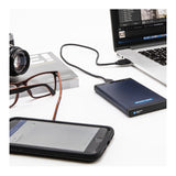SecureData 4TB SecureDrive BT Hardware Encrypted External Portable HDD