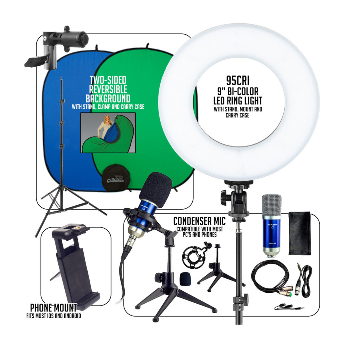 Smith-Victor ProMARK Work From Home 900 Kit (Open Box)