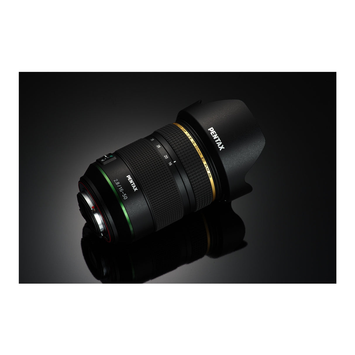 Pentax HD-DA 16-50mm f/2.8ED PLM AW Lens