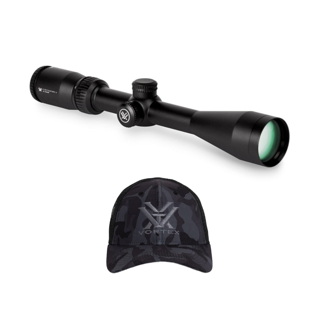 Vortex Optics Crossfire II 4-12x44 BDC Riflescope with Vortex Cap
