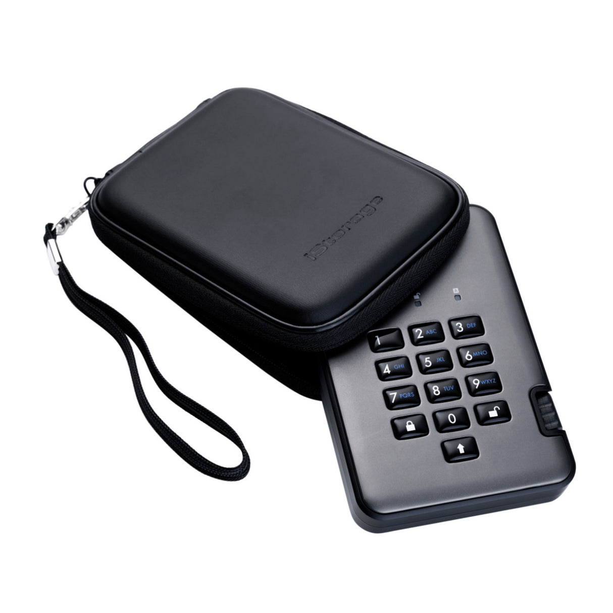 iStorage diskAshur PRO2 USB 3.1 1TB Encrypted Portable HDD