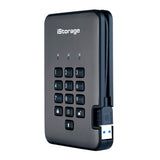 iStorage diskAshur PRO2 USB 3.1 2TB Encrypted Portable HDD