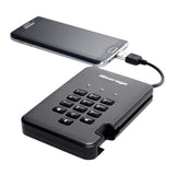 iStorage diskAshur PRO2 USB 3.1 500GB Encrypted Portable HDD