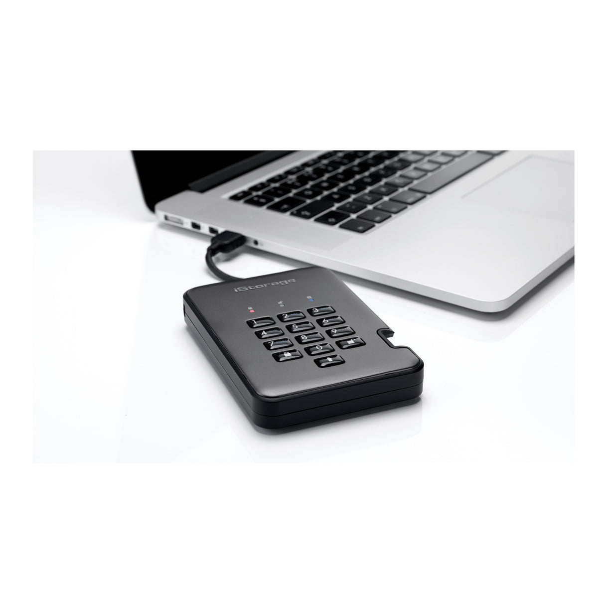 iStorage diskAshur PRO2 USB 3.1 8TB Encrypted Portable SSD