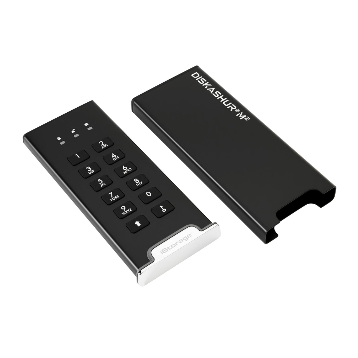 iStorage diskAshur M2 256-Bit 2TB Encrypted External SSD