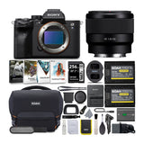 Sony Alpha a7S III Mirrorless Digital Camera with 50mm Full Frame Prime Lens Bundle