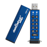 iStorage datAshur Pro USB 3.0 4GB Encrypted Flash Drive