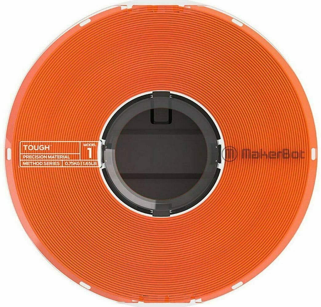 MakerBot Tough Precision Filament Spool for Method 3D Printer (Safety Orange, 1.65lb, 2-Pack)