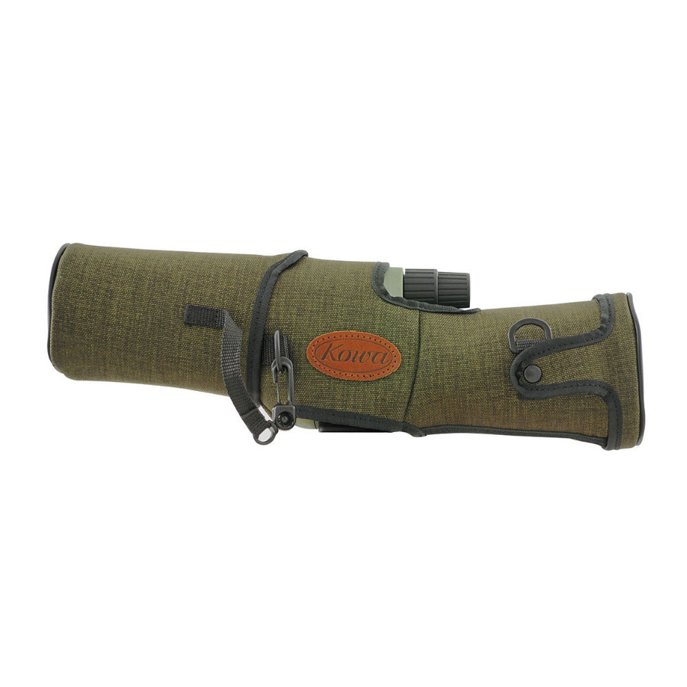 Kowa 55mm Fluorite Prominar Straight Spotting Scope with Lens Pen and Stay-On Case