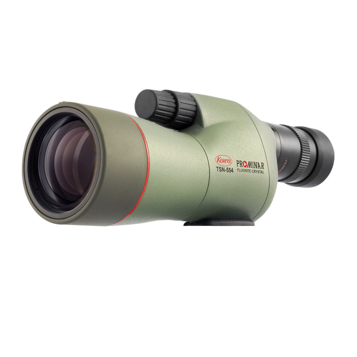 Kowa 55mm Fluorite Prominar Straight Spotting Scope with Lens Pen and Stay-On Case