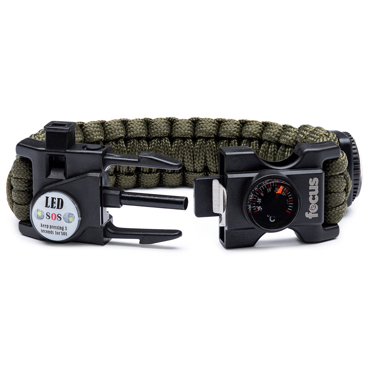Kowa 8x42 BDII-XD Binoculars with Lens Cleaning Pen and Survival Bracelet