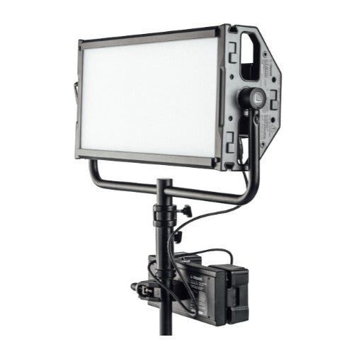 Litepanels Dual Gold Mount Battery Bracket with XLR Cable for Gemini 2x1