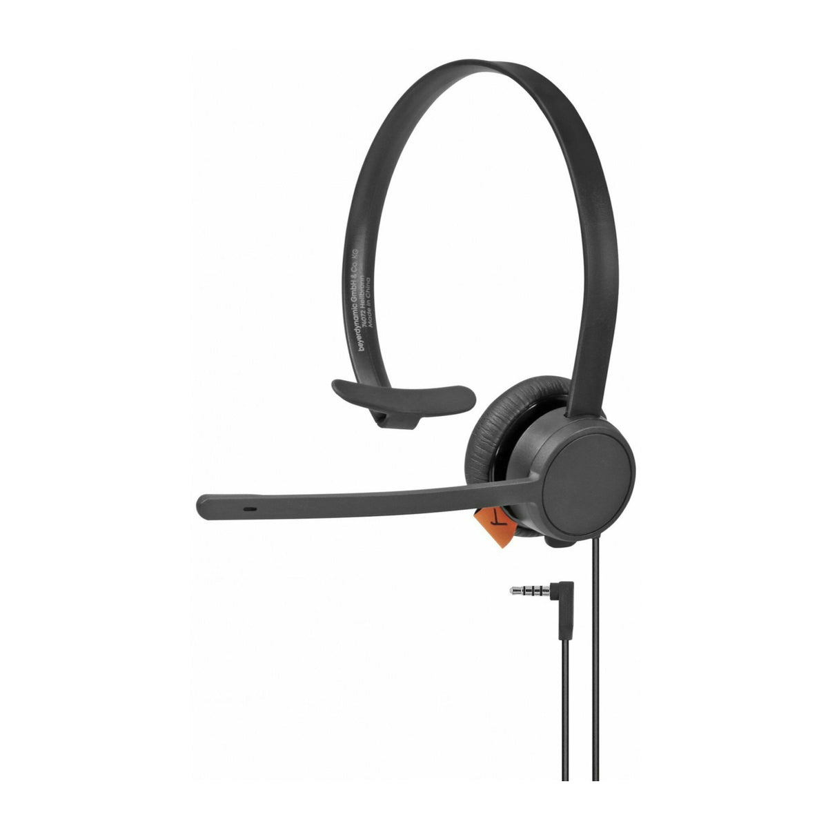 Beyerdynamic HSP 321 Corded Single-Ear Headset with Flexible Microphone Arm (Open Box)