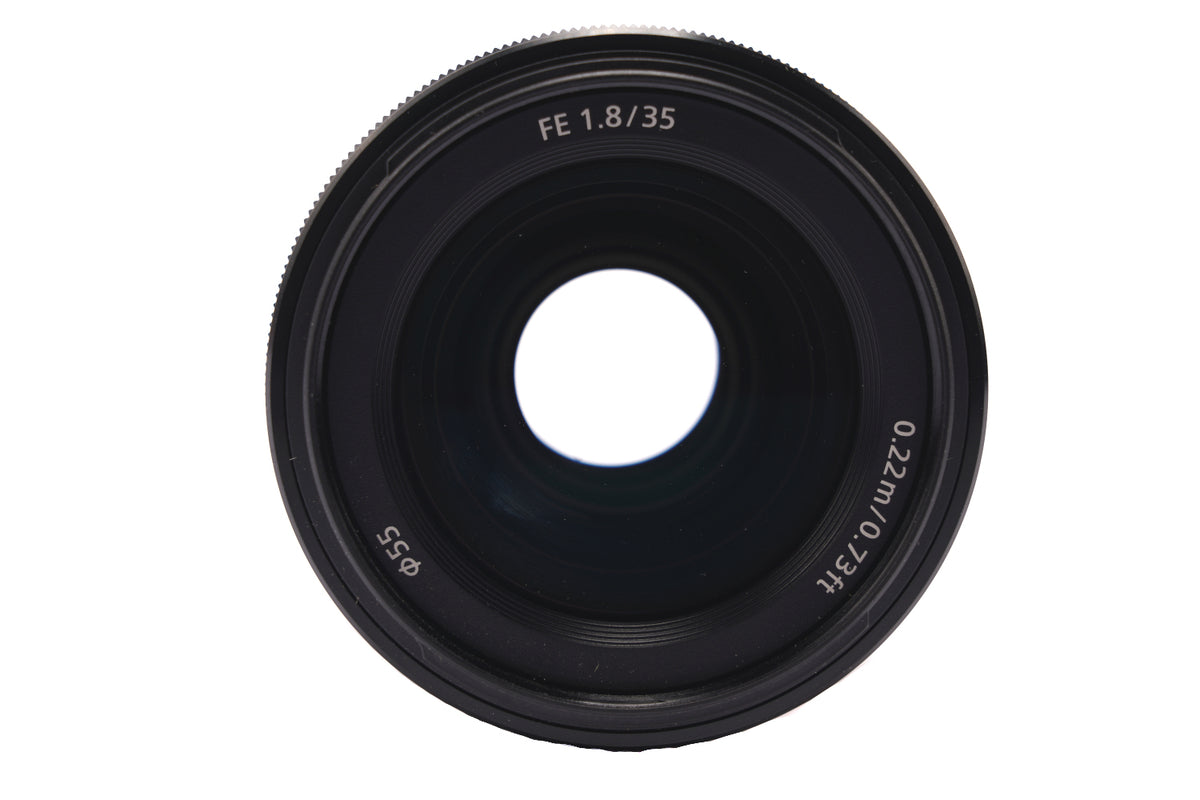 Sony FE 35mm f/1.8 Large Aperture Full-Frame E-Mount Prime Lens (Used)