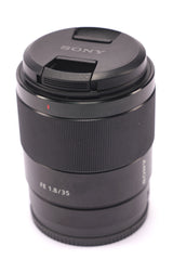 Sony FE 35mm f/1.8 Large Aperture Full-Frame E-Mount Prime Lens (Used)