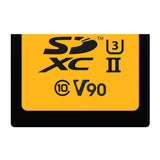 Kodak 128GB UHS-II U3 V90 Ultra Pro SDXC Memory Card (290MB/S R, 230MB/s W)