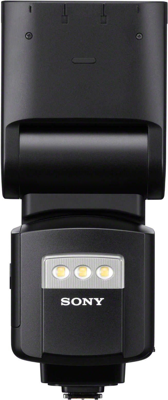 Sony HVL-F60RM Wireless Radio Control External Flash with USB-C Charger and Triple Shoe Bracket