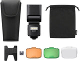 Sony HVL-F60RM Wireless Radio Control External Flash with USB-C Charger and Triple Shoe Bracket