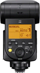 Sony HVL-F60RM Wireless Radio Control External Flash with USB-C Charger and Triple Shoe Bracket