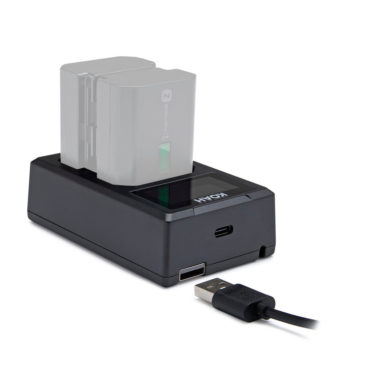 Sony HVL-F60RM Wireless Radio Control External Flash with USB-C Charger and Triple Shoe Bracket