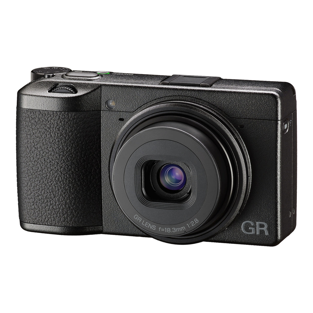 Ricoh GR III Premium Digital Camera with GW-4 Wide Conversion Lens, GA-1 Lens Adapter, and Battery