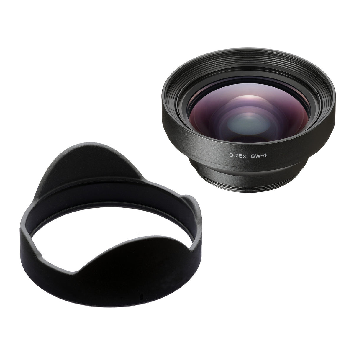 Ricoh GR III Premium Digital Camera with GW-4 Wide Conversion Lens, GA-1 Lens Adapter, and Battery